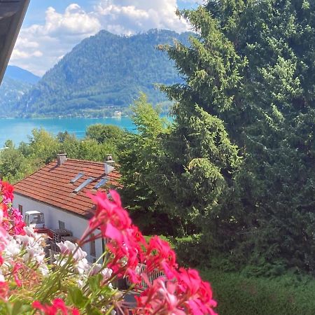 Ferienwohnung Mit Seeblick, Unterach Am Attersse Unterach am Attersee Εξωτερικό φωτογραφία