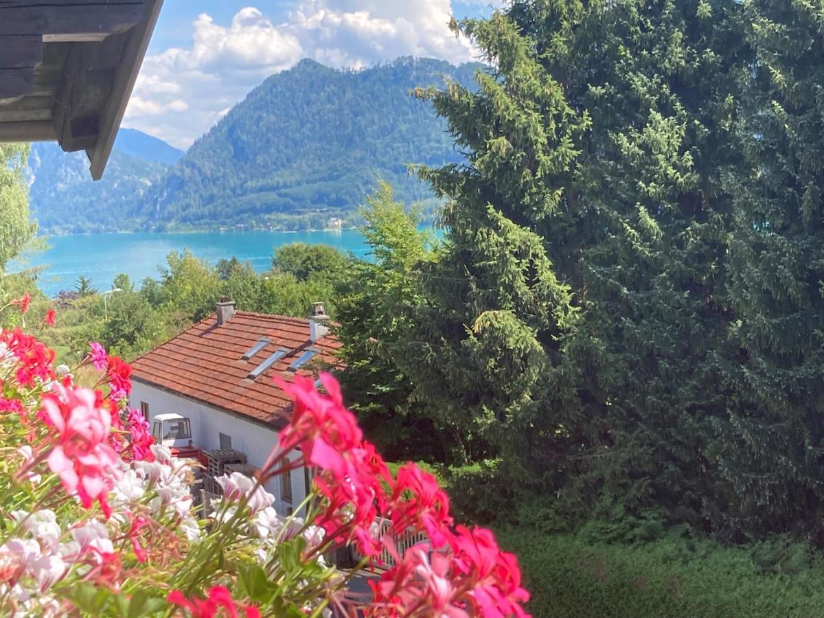 Ferienwohnung Mit Seeblick, Unterach Am Attersse Unterach am Attersee Εξωτερικό φωτογραφία